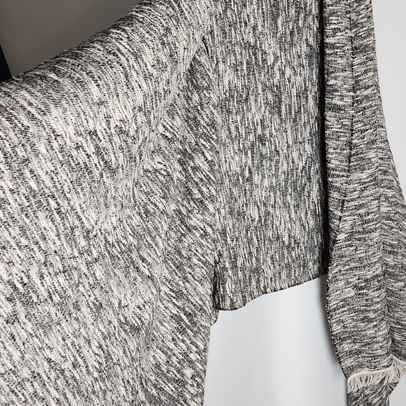 EXPRESS Sleeveless Long Cardigan Weaved Sweater OS Cotton Blend - Picture 7 of 10